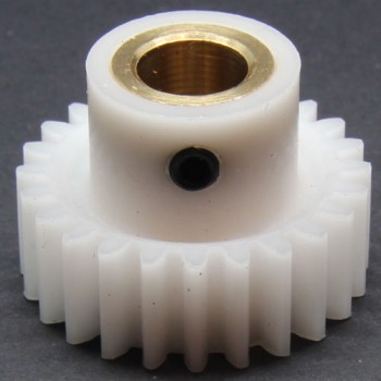 1.0 Mod Spur Gear,  24 T, 8mm Bore and Setscrew